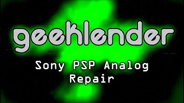 PSP Analog Repair - Brad Tratzinski