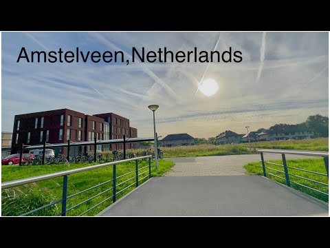 Amstelveen Netherlands Walking Tour 4K video | Westwijk Tour