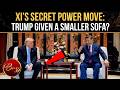 Trump TROLLED By Xi With A Smaller SOFA? WILD Conspiracy Theory Surfaces | Here's The Truth
