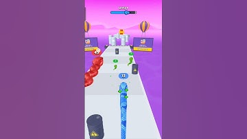 Snake Run Race Level - 8 #snakerun #shorts #short #games #gaming #viral #shortsfeed #trendingshorts