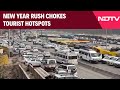 New Year 2026 | New Year Rush Chokes Tourist Hotspots, Massive Traffic Jams Across India