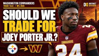 Should Commanders TRADE for Steelers CB Joey Porter Jr. Trey Amos, Mike Sainristil Discussion