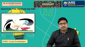 Graph Terminologies by Dr. M Lakshmi Prasad