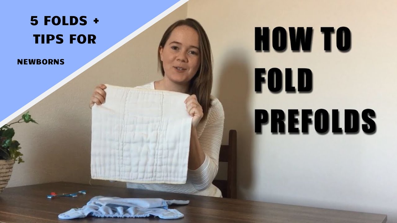 using prefold diapers