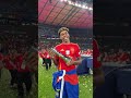 Lamine Yamal Celebrating His First Trophy In Euro Champion 2024 Spain England Football Final Bd 