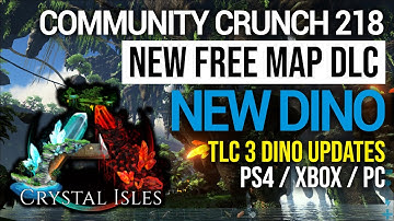 ARK CRYSTAL ISLES: FREE DLC MAP for PS4/XBOX/PC & NEW DINO! (2020)