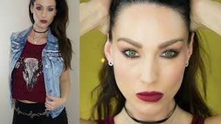 90S Grunge Makeup Look And Ootd