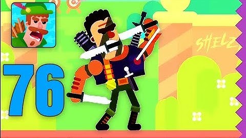 Bowmasters - Arnold the Unstoppable NEW Character - Gameplay Walkthrough (76)