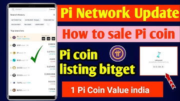 how to sale pi coin in bitget | pi coin sale kaise karen | pi listing bitget #pinetwork