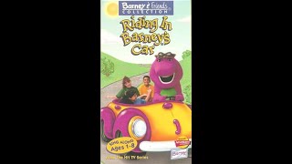 Riding In Barney's Car 2000 VHS