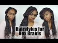 Cute Hairstyles For Long Box Braids