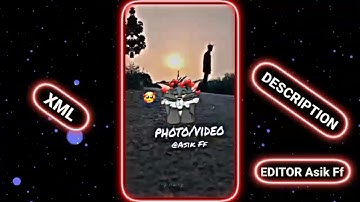 NEW XML ALIGHTMOTIO/NEW TREND🥵 XML PRESET @AsikFf8 #xml #alightmotion #xmlpreset #am_editors_bd