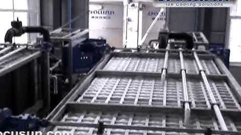 Block ice machine 26T/D with direct cooling