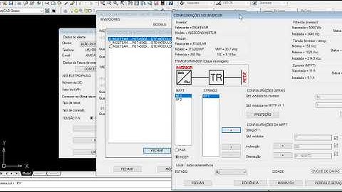 Divisão de strings e mppts por inversor