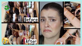 BRONZER DECLUTTER! Swatches, Collection, Organisation | Makeup with Meg