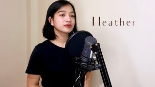 Conan Gray - Heather (Cover) with lyrics | Arabelle Fegcan