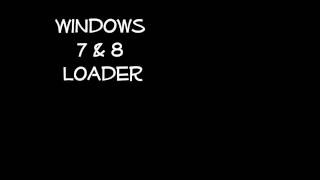 Windows 7 & 8 loader