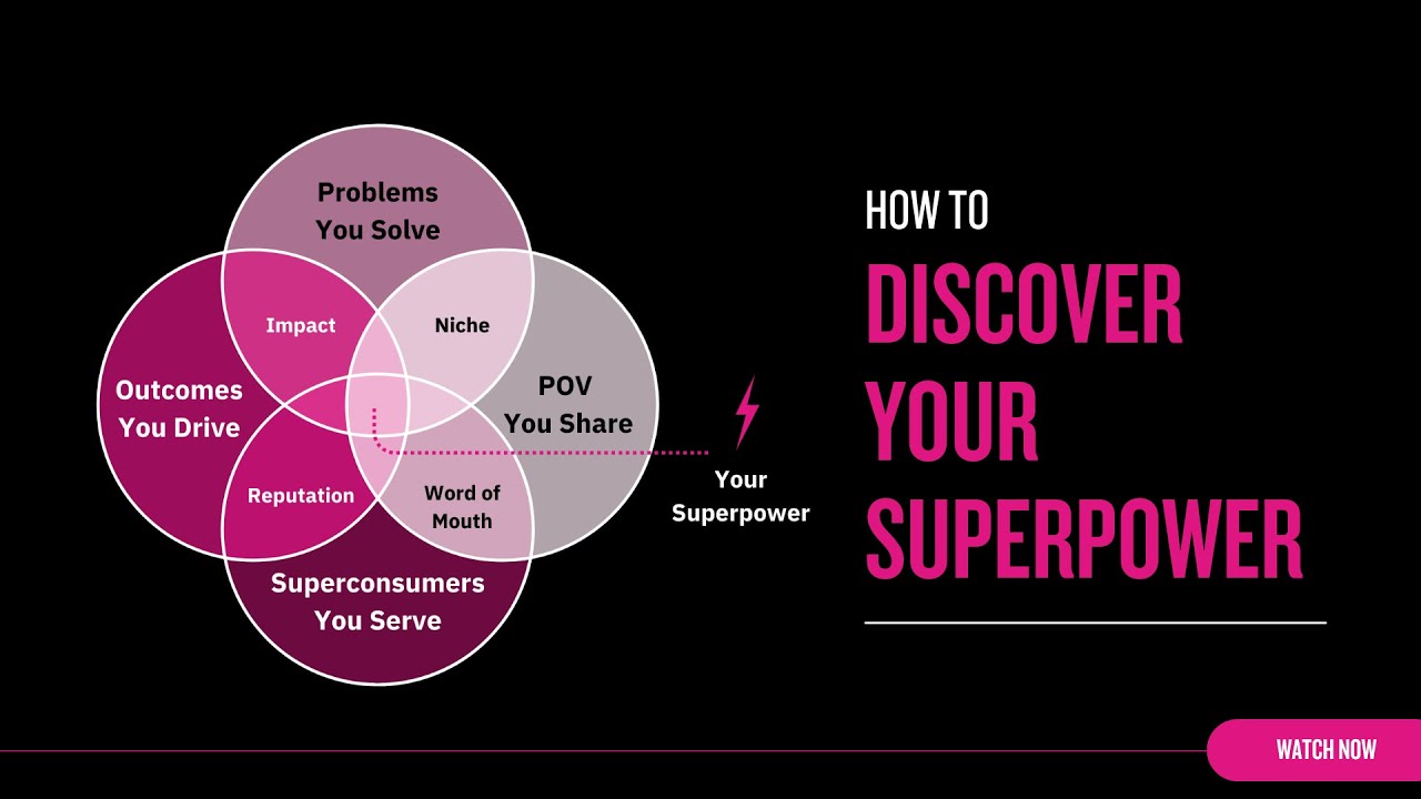 How To Discover Your Superpower (The 1 Thing That Makes You DIFFERENT)
