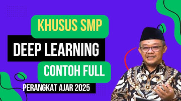 CONTOH RPP DEEP LEARNING KELAS 3 SD SEMESTER 1 LENGKAP DAN UNDUH GRATIS