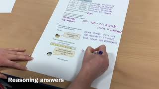 Year 4 Maths - Time - Reasoning ANSWERS & New Challenge