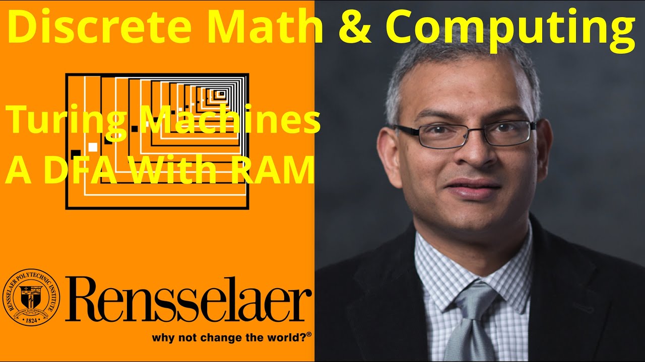 26-a DMC: Turing Machines. A mobile DFA with random access read-write ...