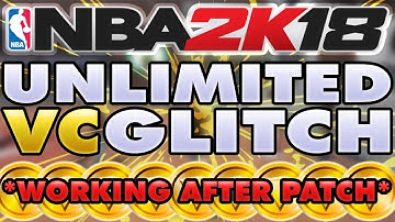 NBA 2K18 VC GLITCH! NEW VC GLITCH ON MYLEAGUE AFTER PATCH 1.04 ! (WORKING) FOR BOTH XBOX ONE AND PS4
