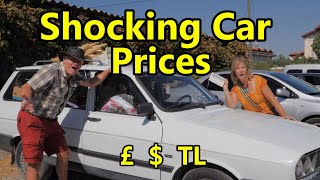 HOW MUCH DOES A CAR COST IN TURKEY?
