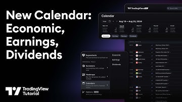 How to Master Economic, Earnings, and Dividend Calendars: Tutorial