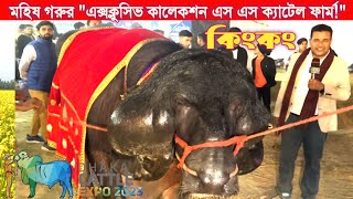 কিংকং, আলবিনো বাফেলো ও গির জাতের কালেকশন এস এস ক্যাটেল ফার্ম! Dhaka cattle expo 2023