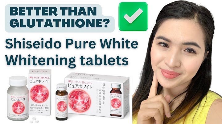 HOW TO TAKE SHISEIDO PURE WHITE: Is This Whitening Supplement Worth The Hype?
