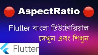 Flutter Aspect Ratio Widget - Flutter Bangla Tutorial Net Worth