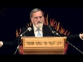 Rabbi Lord Jonathan Sacks speaks at Beit Knesset Feigenson, Beit Shemesh, November 2013