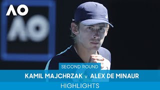 Kamil Majchrzak v Alex de Minaur Highlights (2R) | Australian Open 2022 screenshot 5