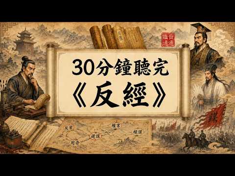 李白跪地拜師的《反經》：30分鐘講透4條亂世生存法則，普通人看完少走10年彎路！