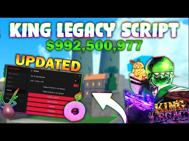 4.66* KING LEGACY Script Pastebin 2023 UPDATE AUTO FARM NEW UPDATE 🔥 AUTO  QUEST (WORK LEVEL 4000) 