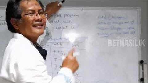 ALGORITMA #4-1 Konstruksi Dasar : SEQUENCE - Contoh Mencacah Bilangan #1