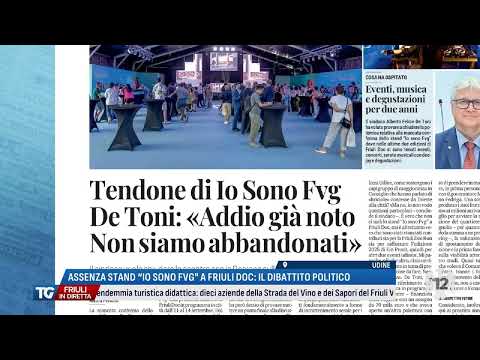 TG FRIULI IN DIRETTA | 22/08/2025