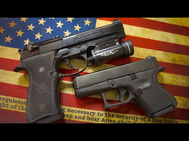 EDC Beretta 92x vs Glock 26 Full Size vs Subcompact - YouTube