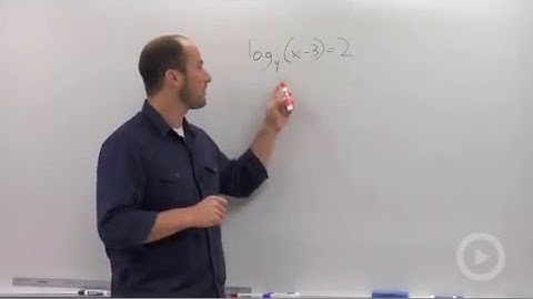 Solving a Logarithmic Equation