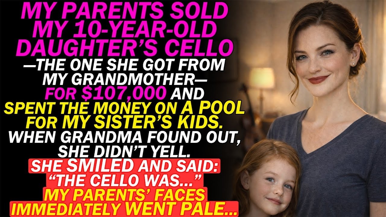 My Parents STOLE My Daughter's Cello—Then Great Grandma's Trust Lawyer Showed Up