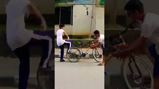 Friend Stepped On My Cycle While Cleaning Funny Reaction Phonk Shorts