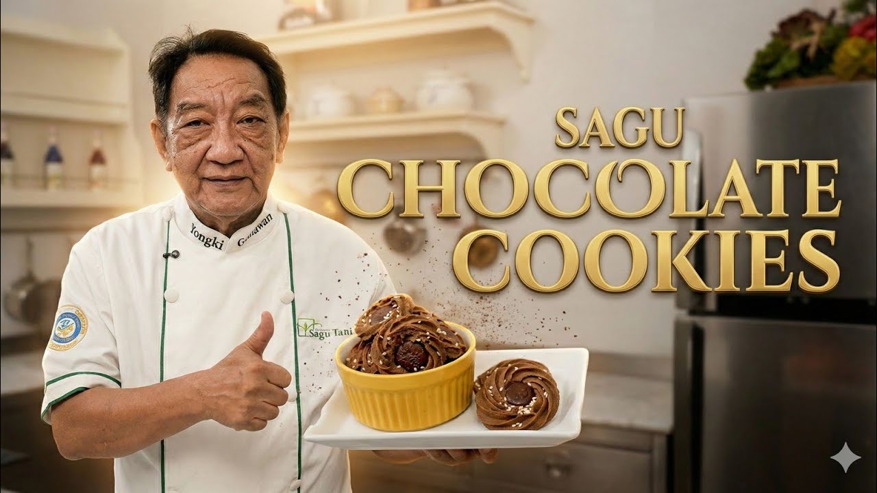 KUE SAGU COKELAT yang RENYAH dan Cokelatnya LUMER di mulut #CaraMembuat