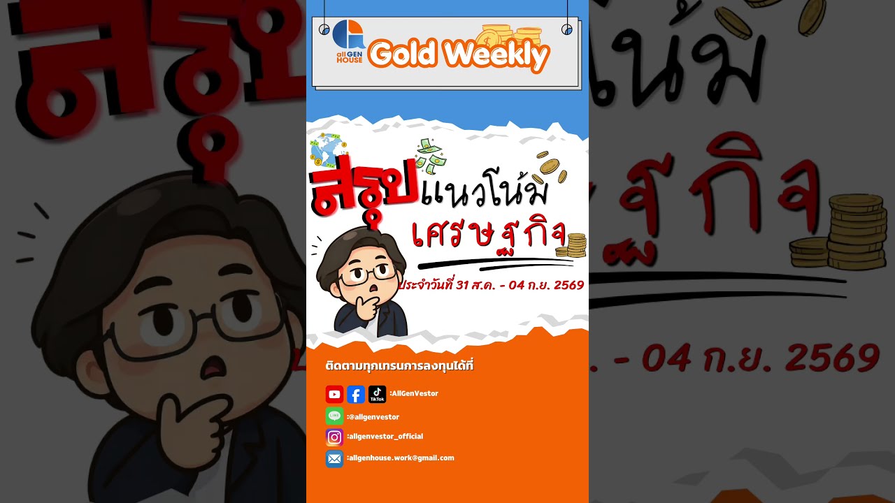 🟡 คลิปสั้น สรุป Gold Weekly ภายใน 2 นาที มาแล้วค้าบ!