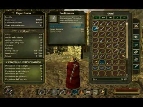 Gothic 3 Forsaken Gods - weapons and armor - YouTube
