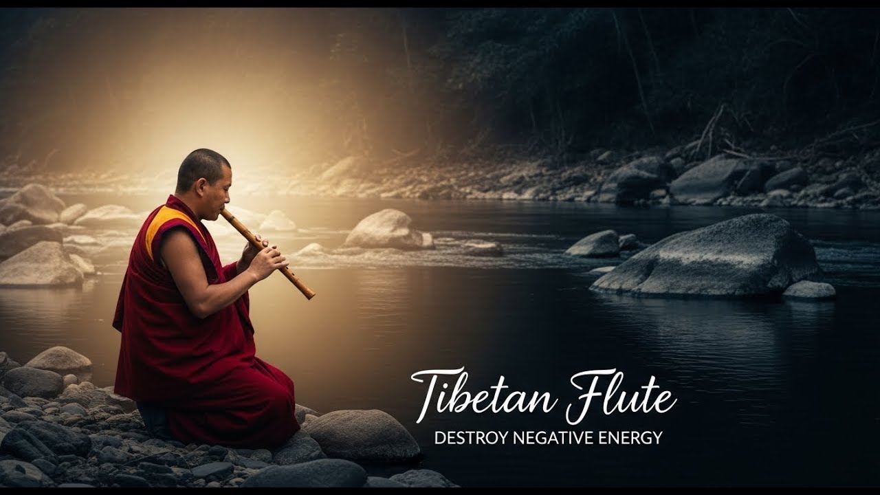 Eliminates All Negative Energy, Tibetan Healing Flute, Increases Mental Strength & Deep Mind Healing