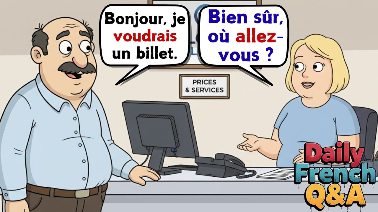 📘French Listening & Speaking Practice | Simple Q&A You Must Know | Beginner Conversations✔️
