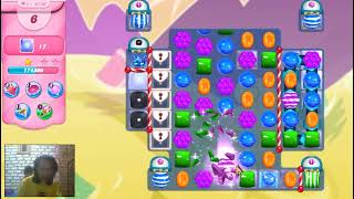 Candy Crush Saga Level 6790 - 2 Stars, 22 Moves Completed, No Boosters