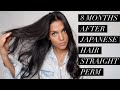 Natural Hair RELAXER Curly Hair to Sleek JAPANESE HAIR STRAIGHTENING | Miami Vlog // MARIA TERESA
