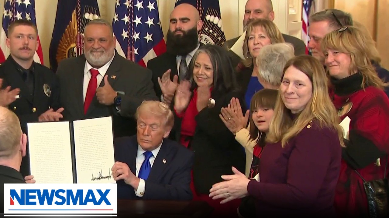 WATCH: Trump signs Angel Family Proclamation