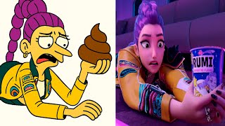 Funny Soda Pop Drawing Meme Remix 🎨 Kpop Demon Hunters Parody